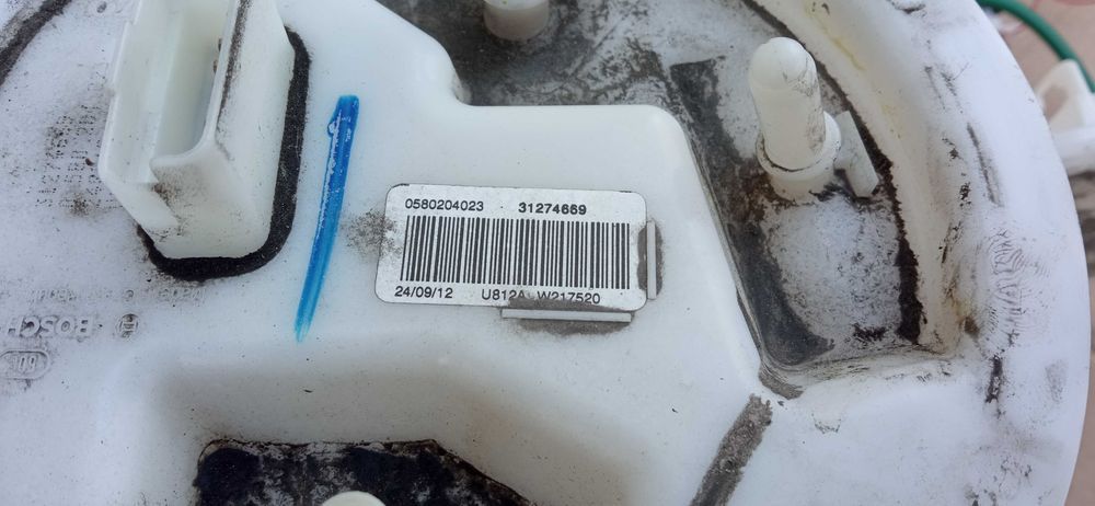 Pompa paliwa w zbiornik volvo xc60 v60 s60 II D3 D4 2.0d 08-14r bdb