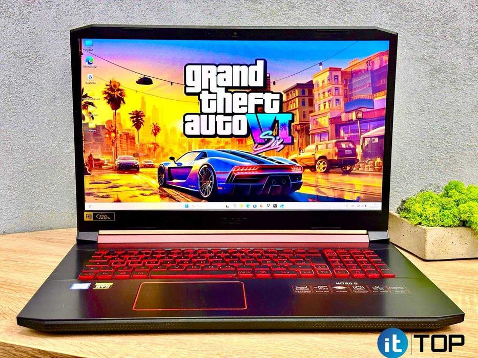 Ігровий Ноут ACER NITRO 5 17" 120Hz/i7-9750H/16/512/RTX2060 6Gb/ІДЕАЛ