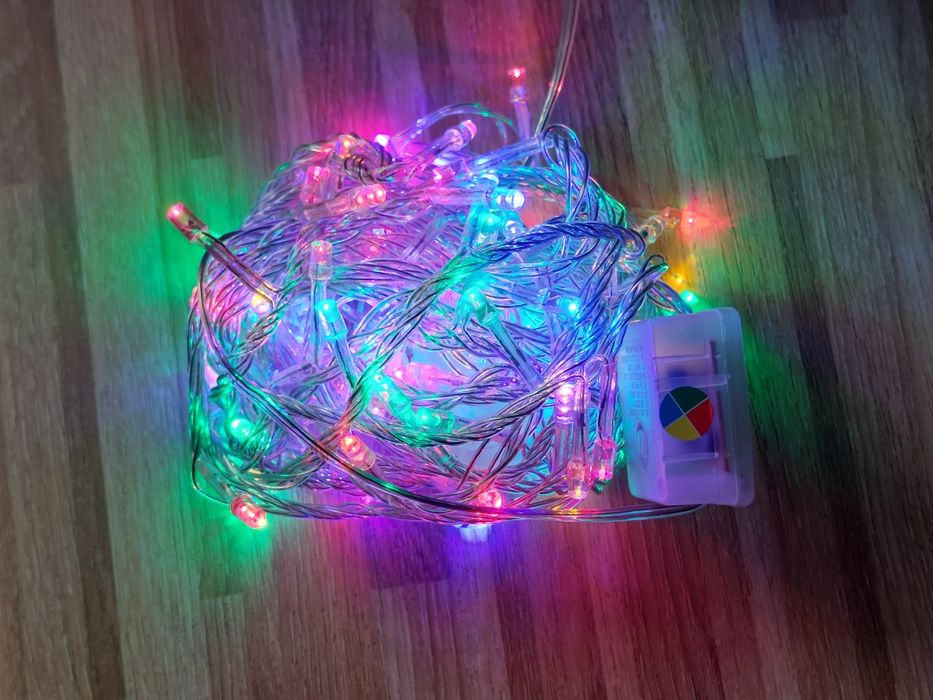 Lampki choinkowe, 100 szt. led