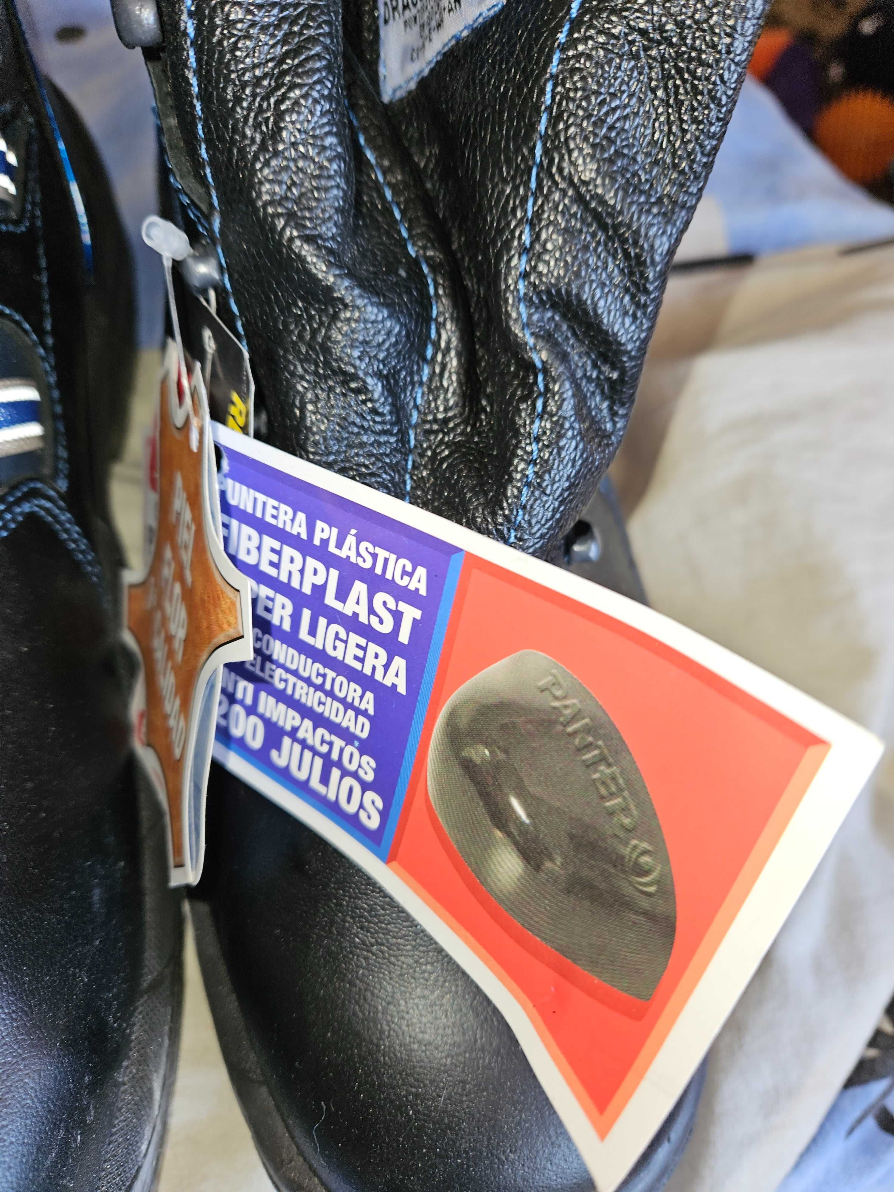 Buty robocze Dragon Plus. Ze skóry naruralnej. Rozm.46. Nowe z metką.