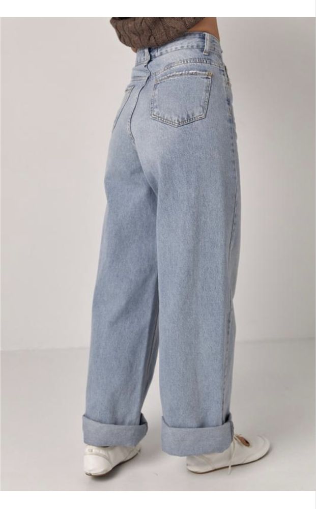 Джинсы wide leg baggy в стилі Zara
