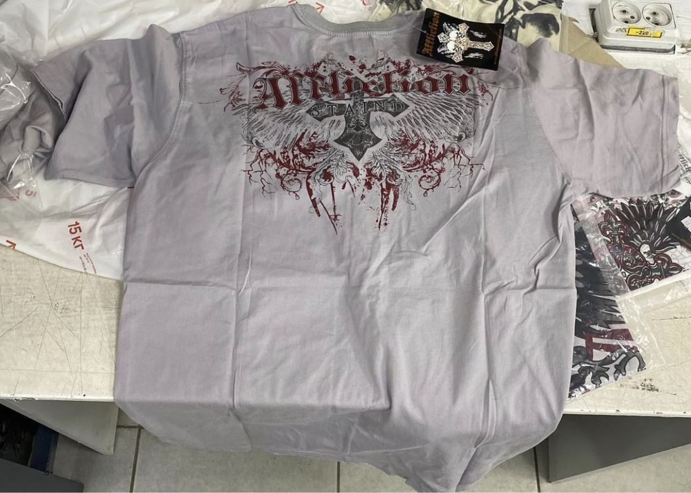 Футболки звери винтаж affliction usa америка