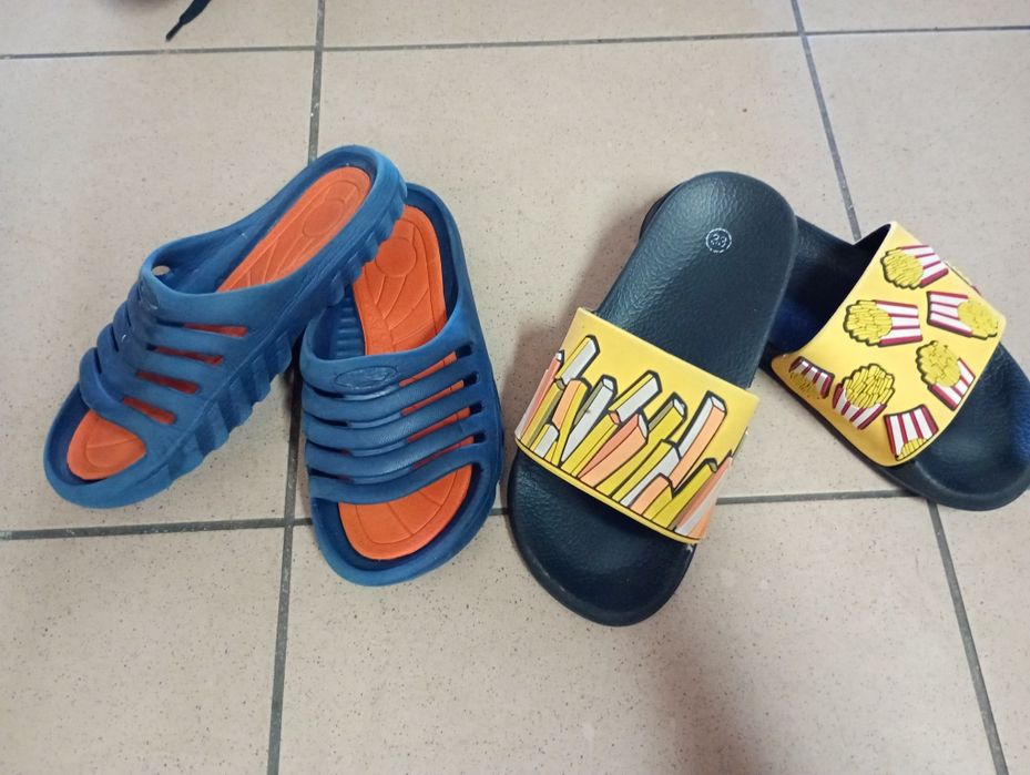 Klapki chłopięce rozmiar 33