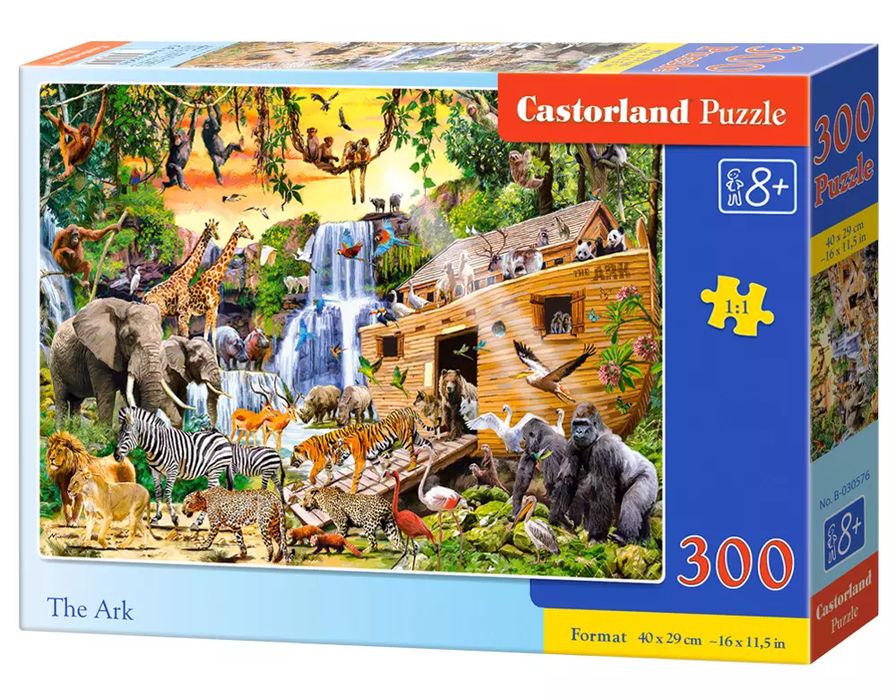 Puzzle 300 elementów. Arka. Castorland. Nowy Produkt