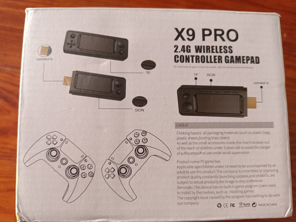 Consola x9 pro com nova
