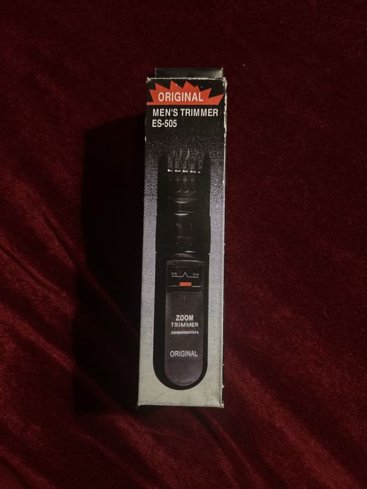 Чоловічий тример для стрижки волосся Zoom Trimmer ES-505.
