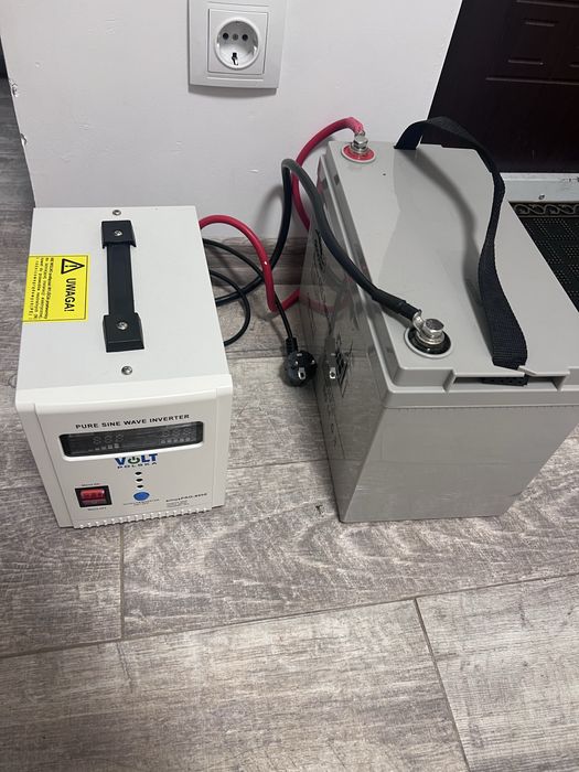 Инвертор VOLT + гелевый аккумулятор