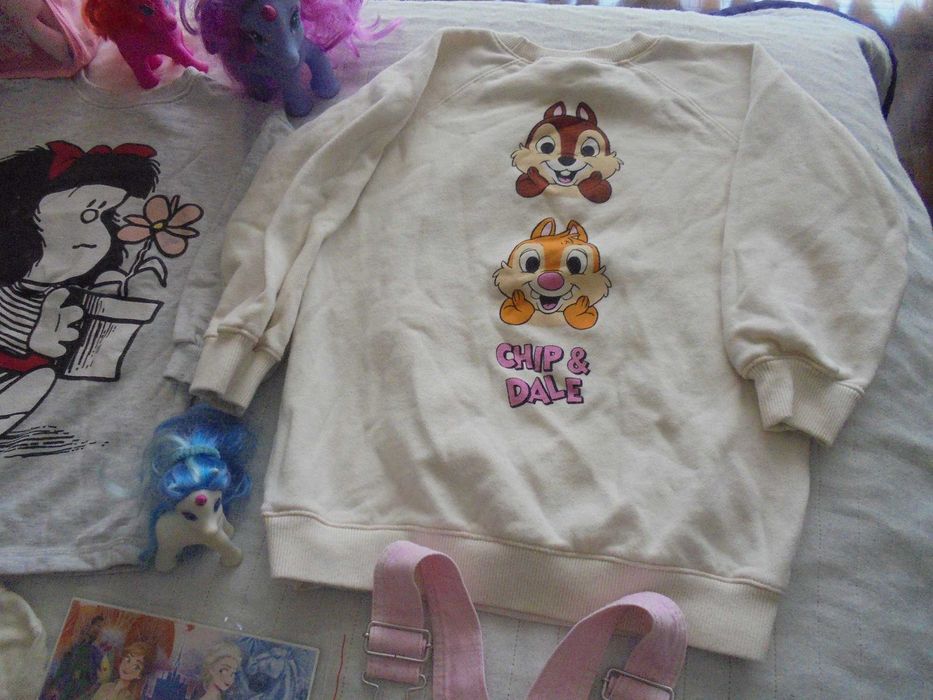 lote de roupa de menina os chinelos cor de rosa