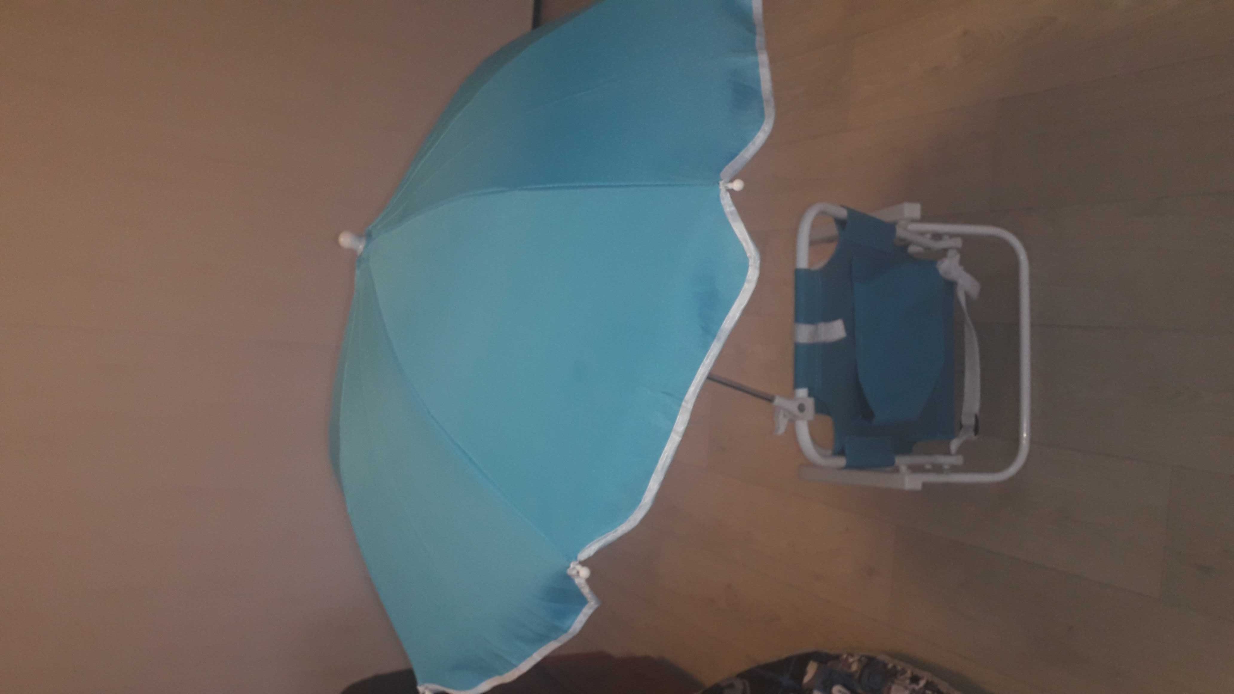 Кресло-шезлонг с зонтиком детское