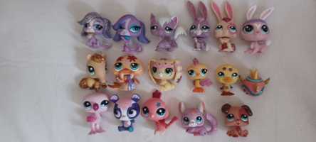 Lps brokatowe figurki littlest pet shop