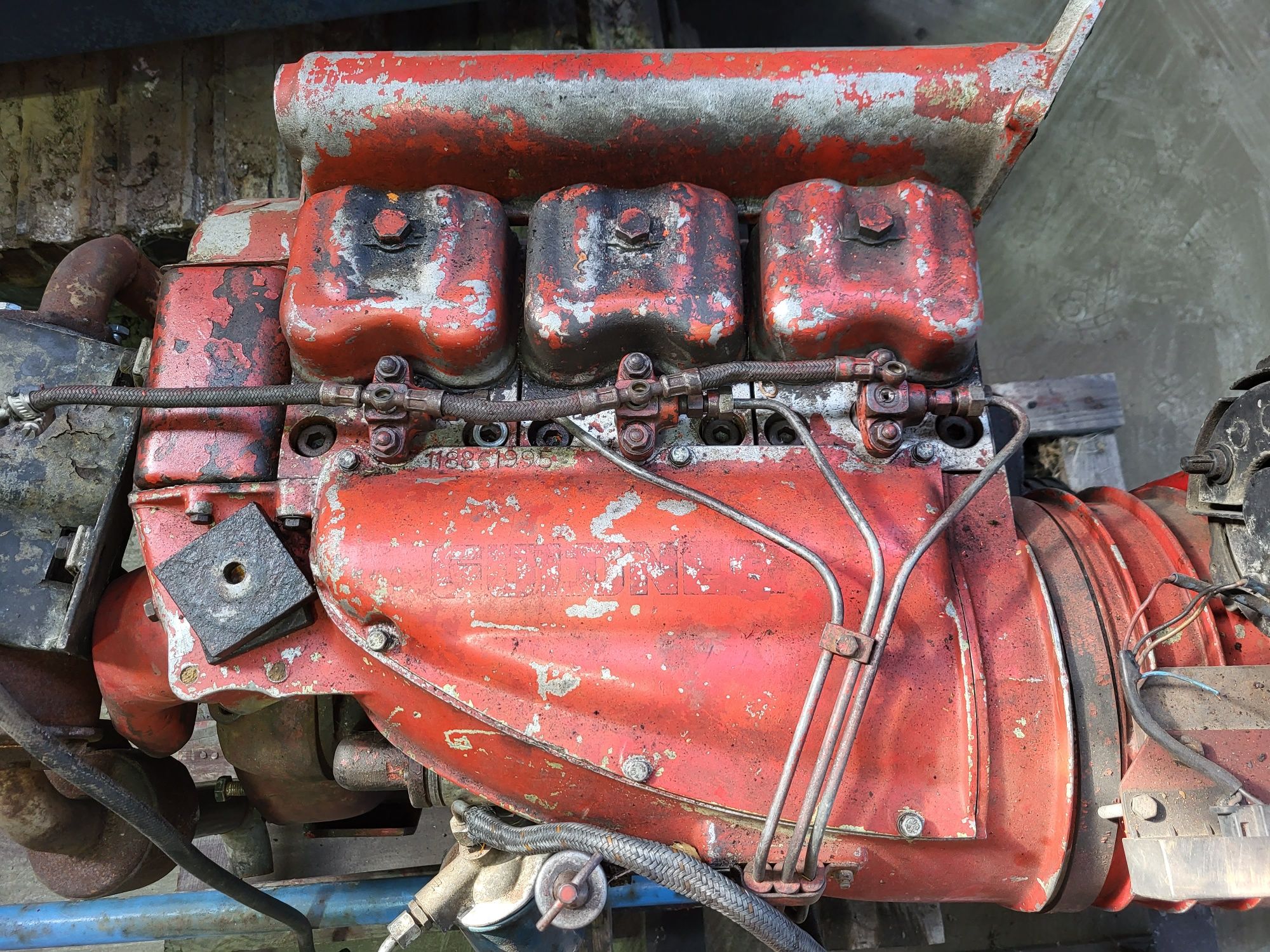 Silnik Linde 3l79, guldner, deutz 3 cylindry diesel