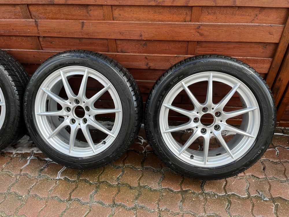 Alufelgi mercedes benz 5x112 + opony Barum