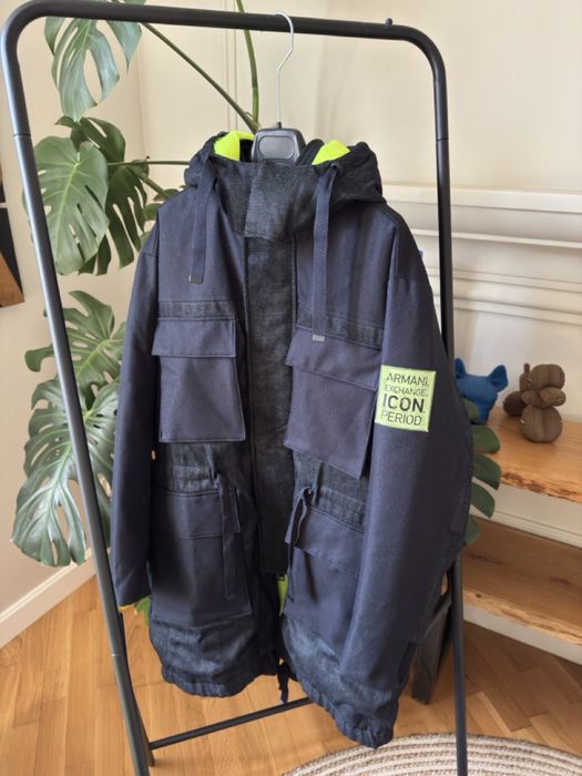 Пуховик Парка чоловіча Armani Exchange, оригінал нова з бірками.