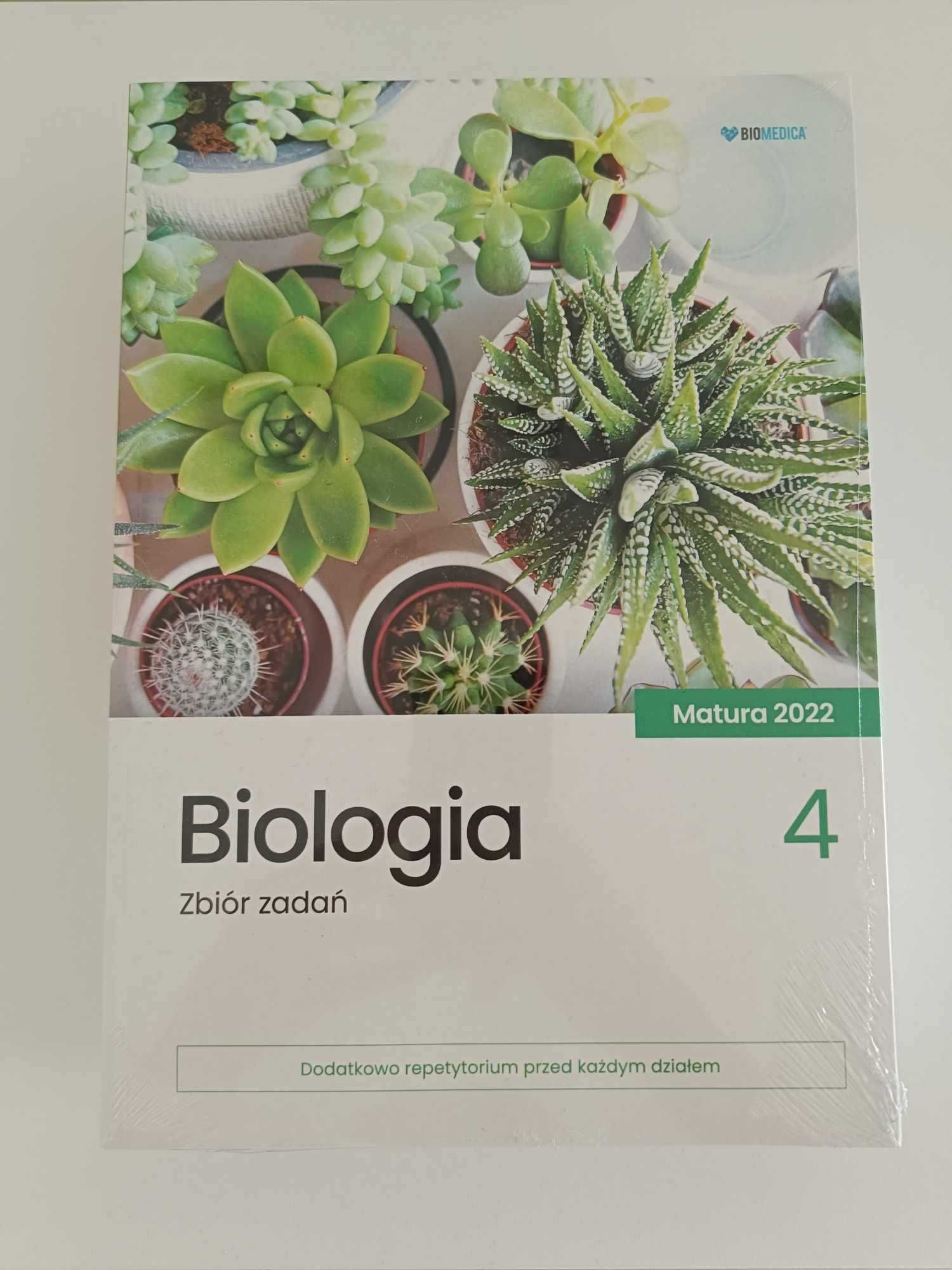 NOWY Biomedica zbiór zadań z biologi cz.2,3,4 + 1