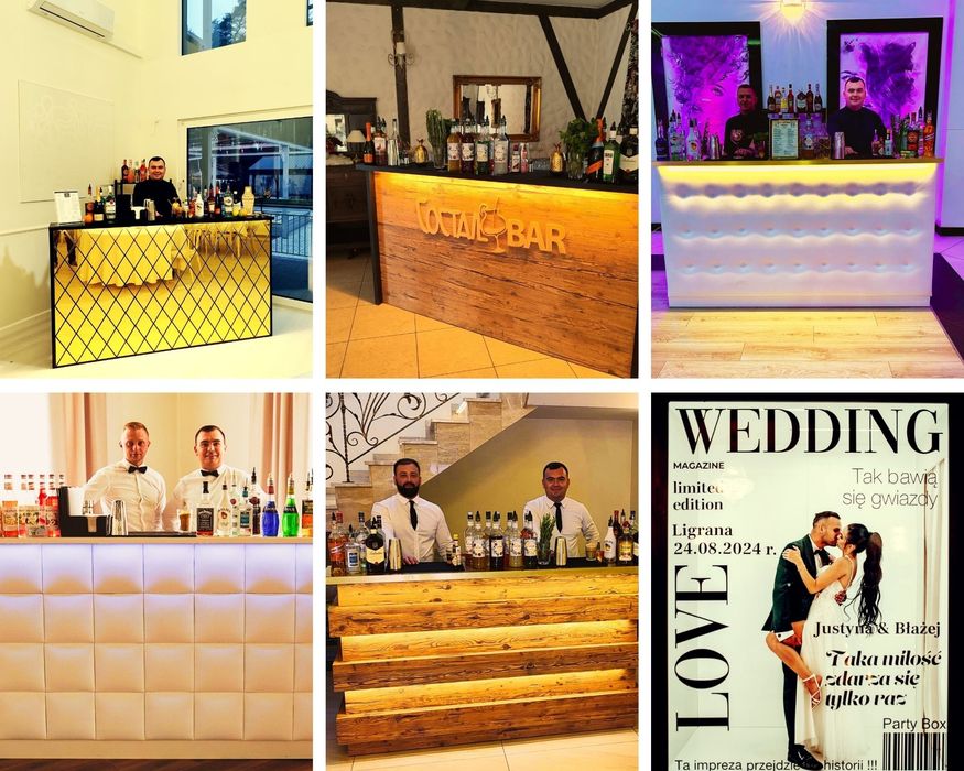 BARMAN NA WESELE / Event Mobilny Drink Bar