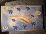 Puzzle drewniane 3D Myśliwiec MiG 29