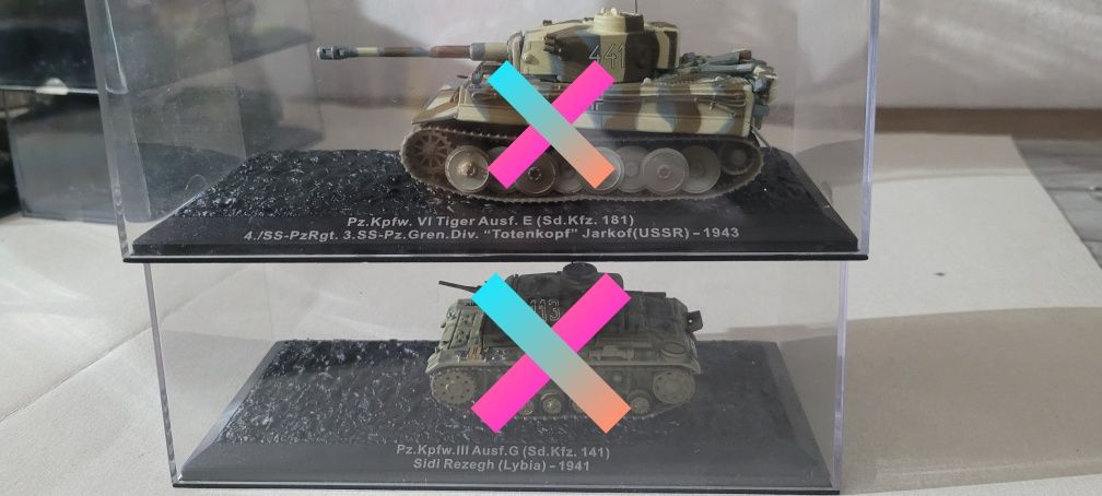 Miniaturas carros de combate 1/72