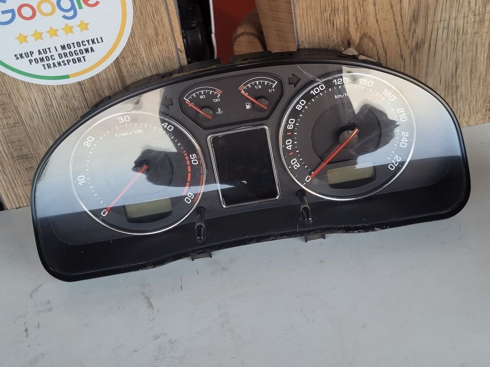 Licznik Prędkościomierz Zegar SKODA SUPERB 1 3U4 01-08r 1.9 TDI 130KM