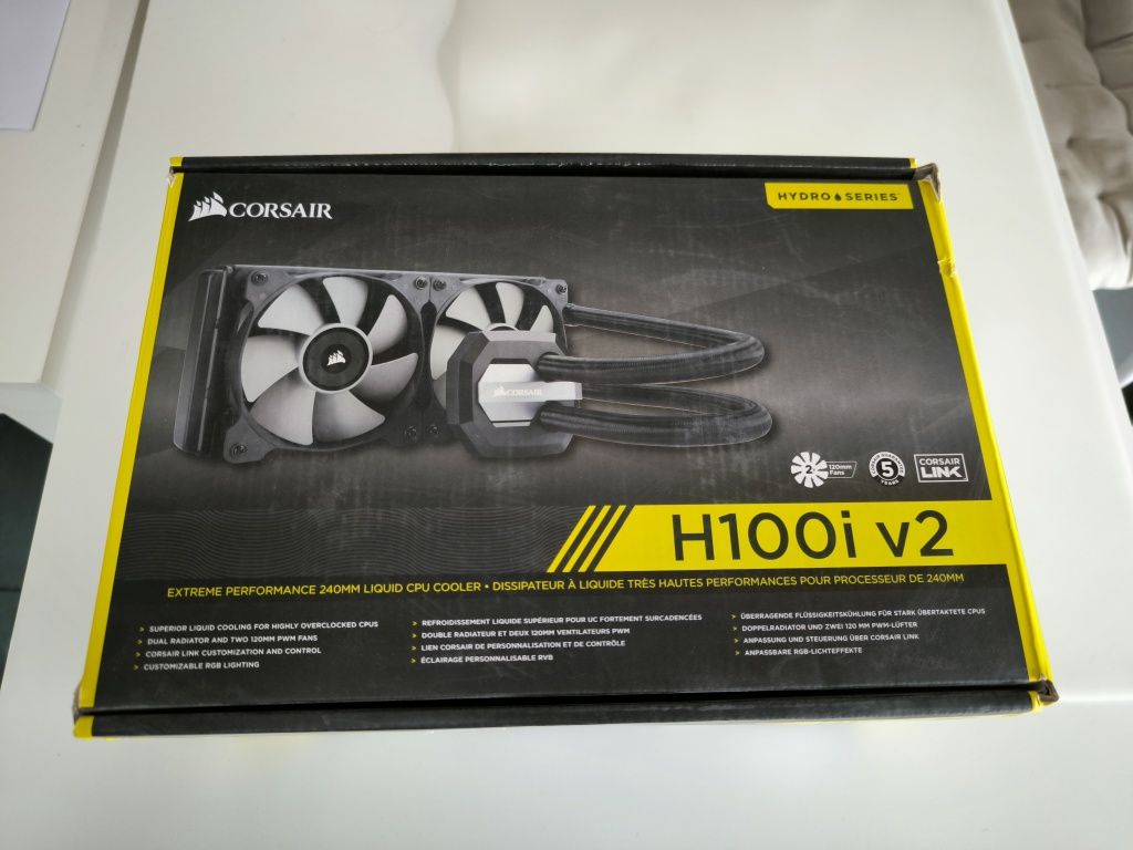 Corsair H100i V2 C/Suporte AM4