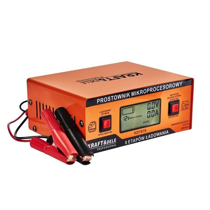 Nowy prostownik mikroprocesorowy 10A 6/8/12/14/16/24 V