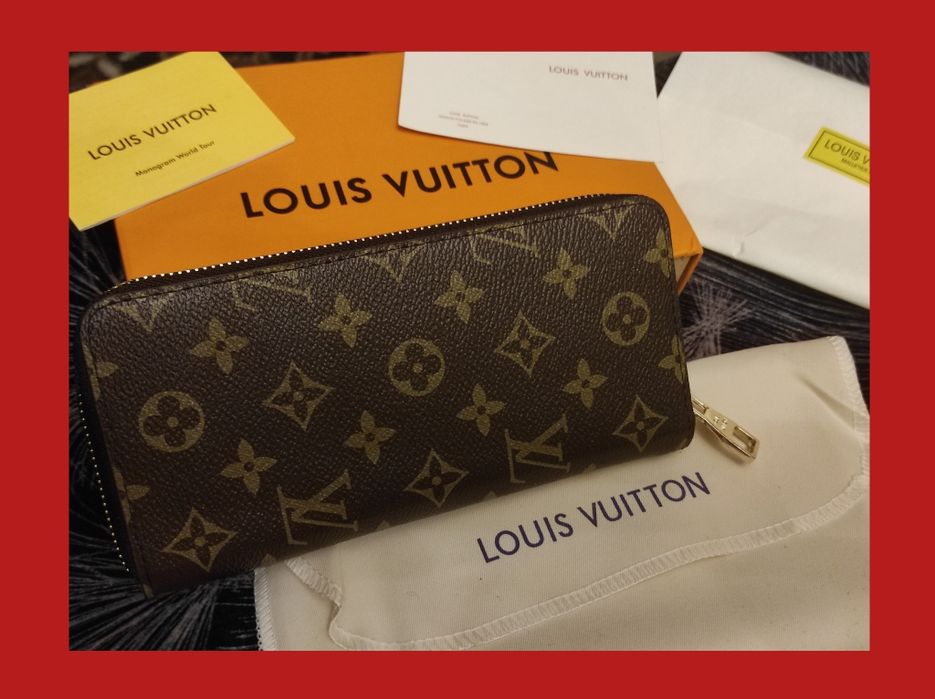 Кошелек Louis Vuitton Monogram — вместительный и роскошный аксессуар