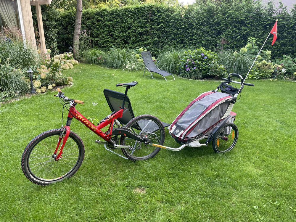 THULE chariot cx1 przyczepka rowerowa wózek
