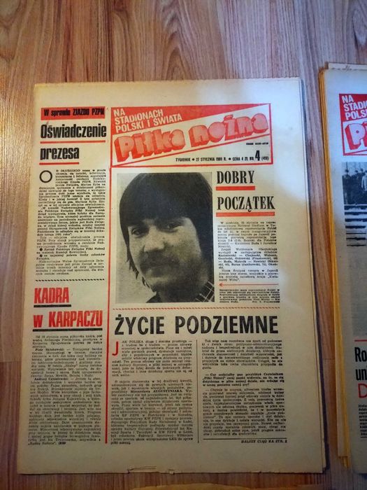 Tygodnik Piłka Nożna 1980 rok