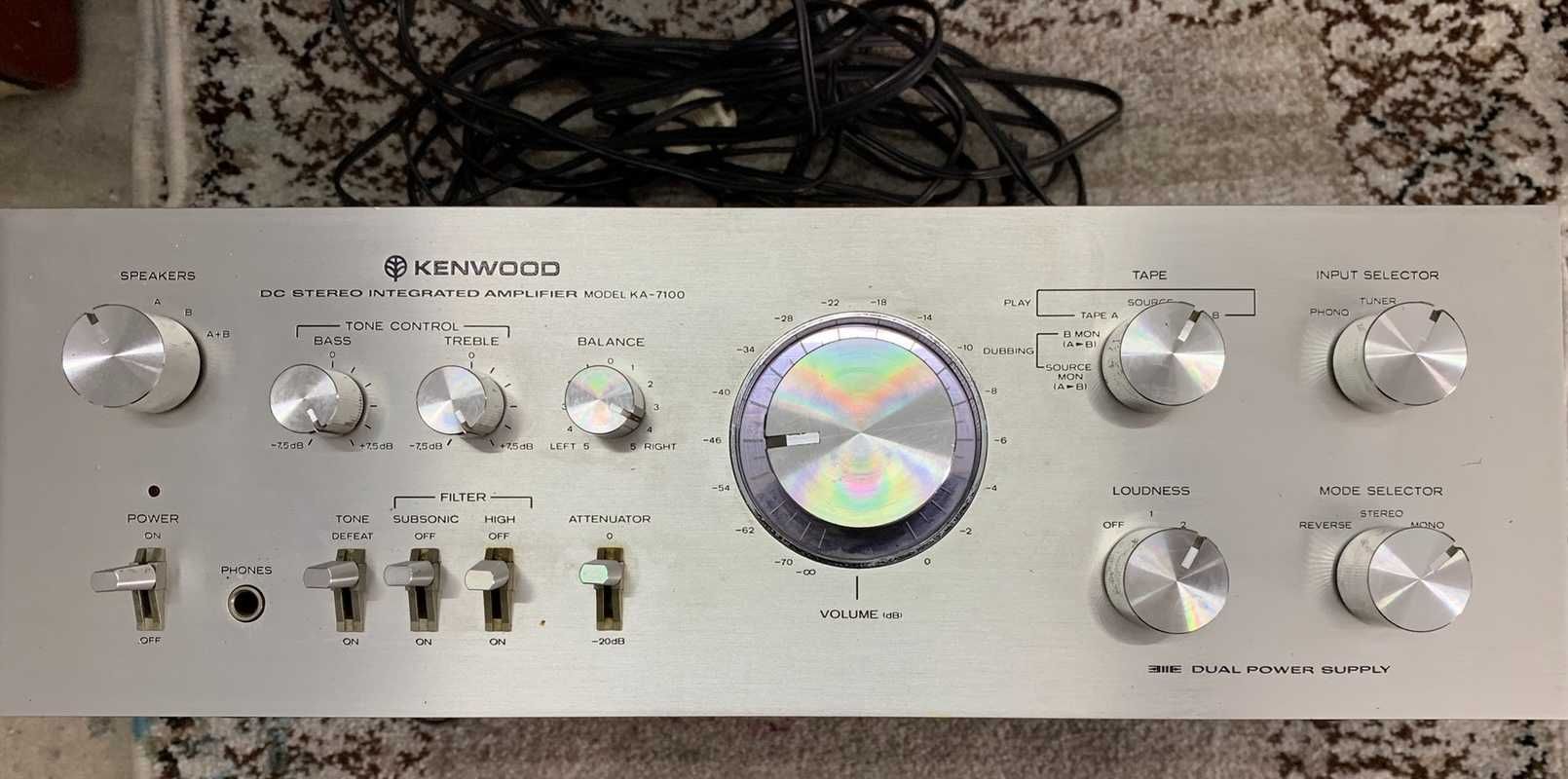 Срочно продам усилитель KENWOOD KA-7100
