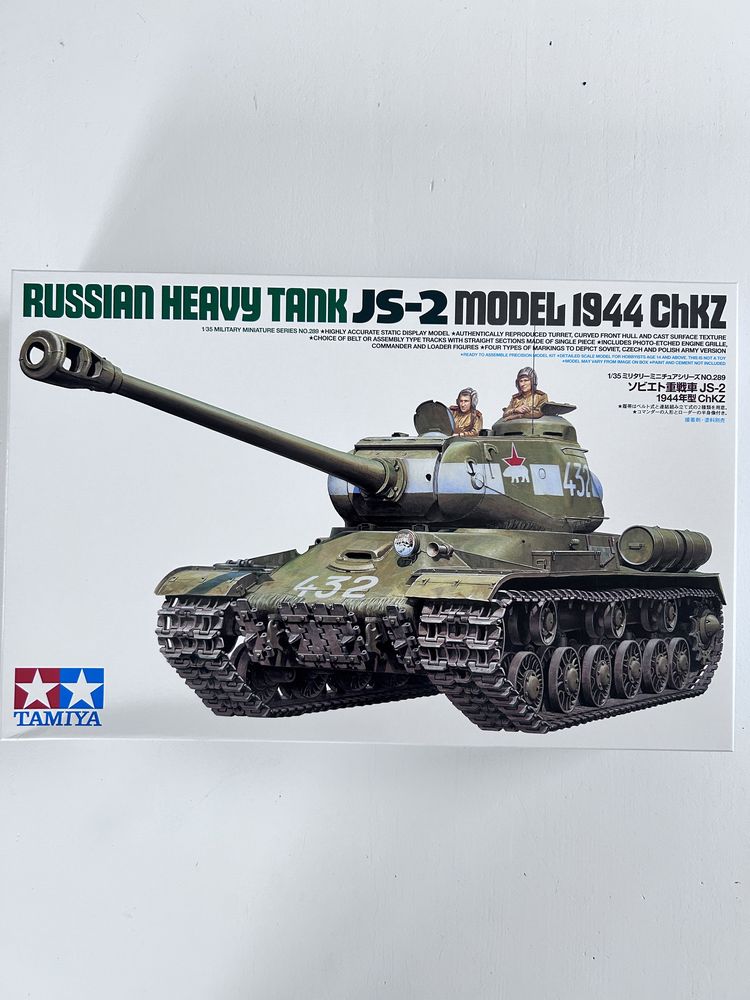 Czołg JS-2 model do sklejania Tamiya 35289