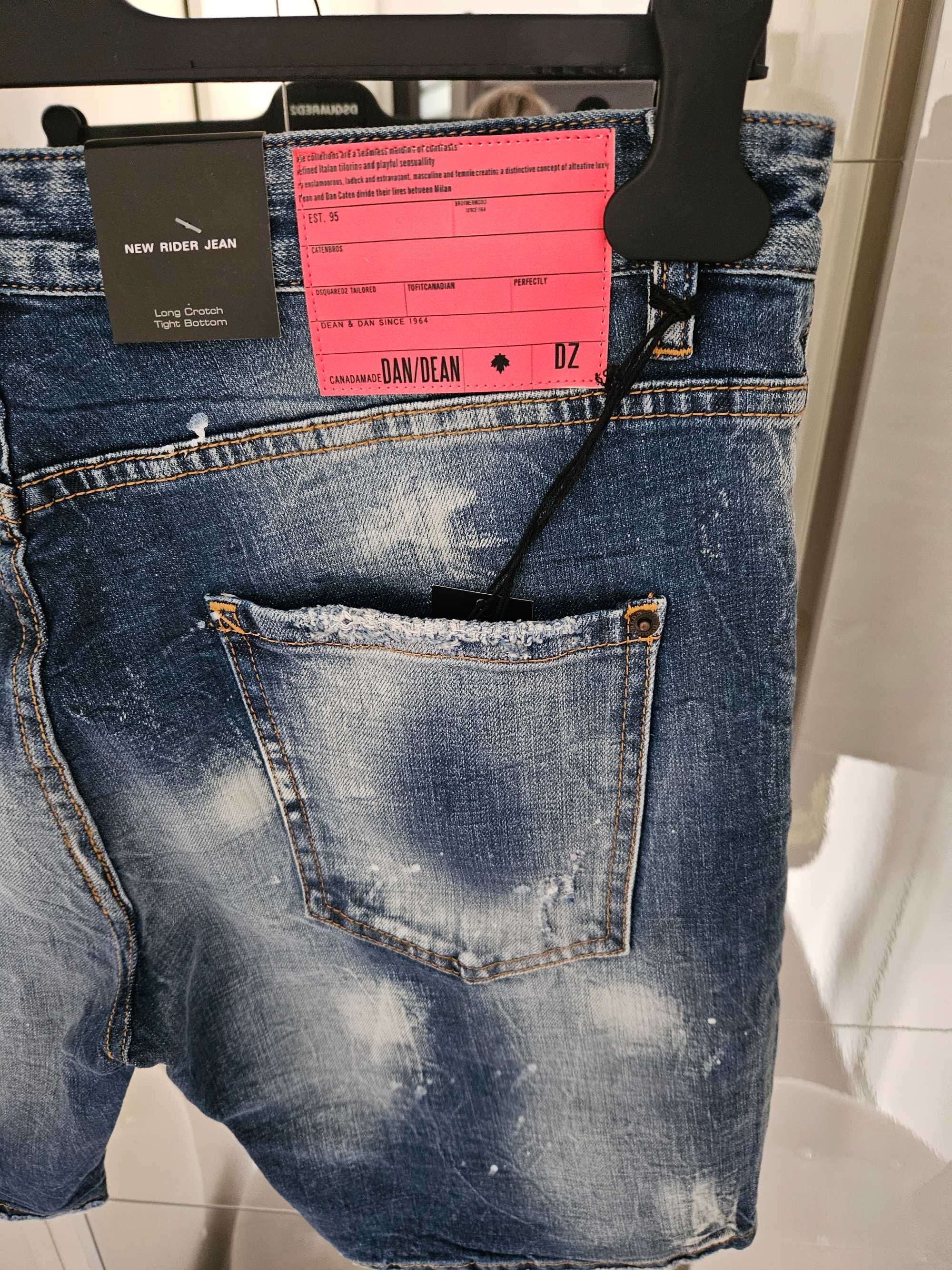 Dsquared2 szorty spodenki jeansowe sezon SS24