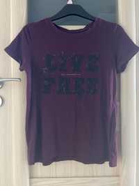 t-shirt damski bershka