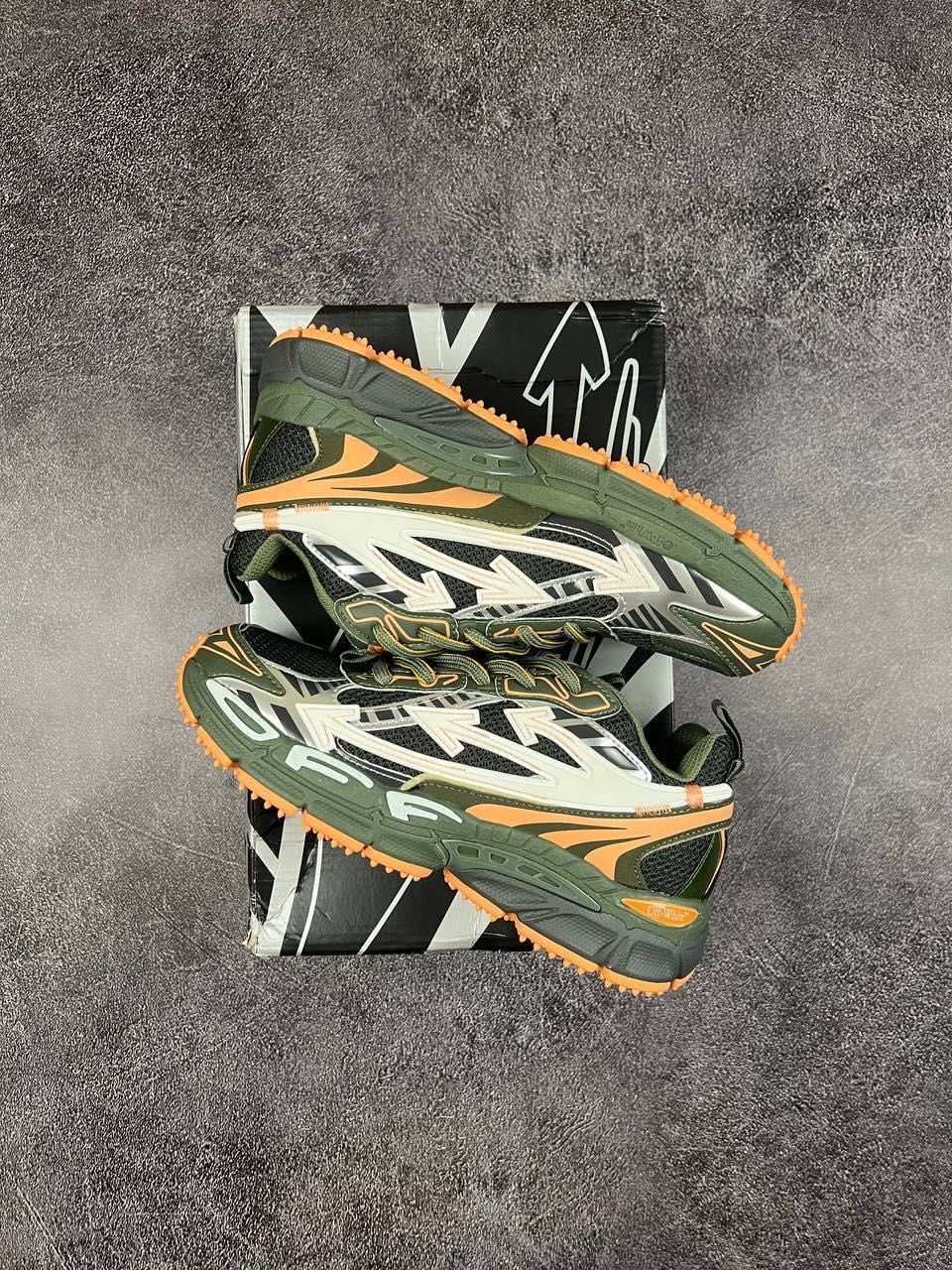 ШВИДКА ДОСТАВКА!! Off White Be Right Back Green Orange White