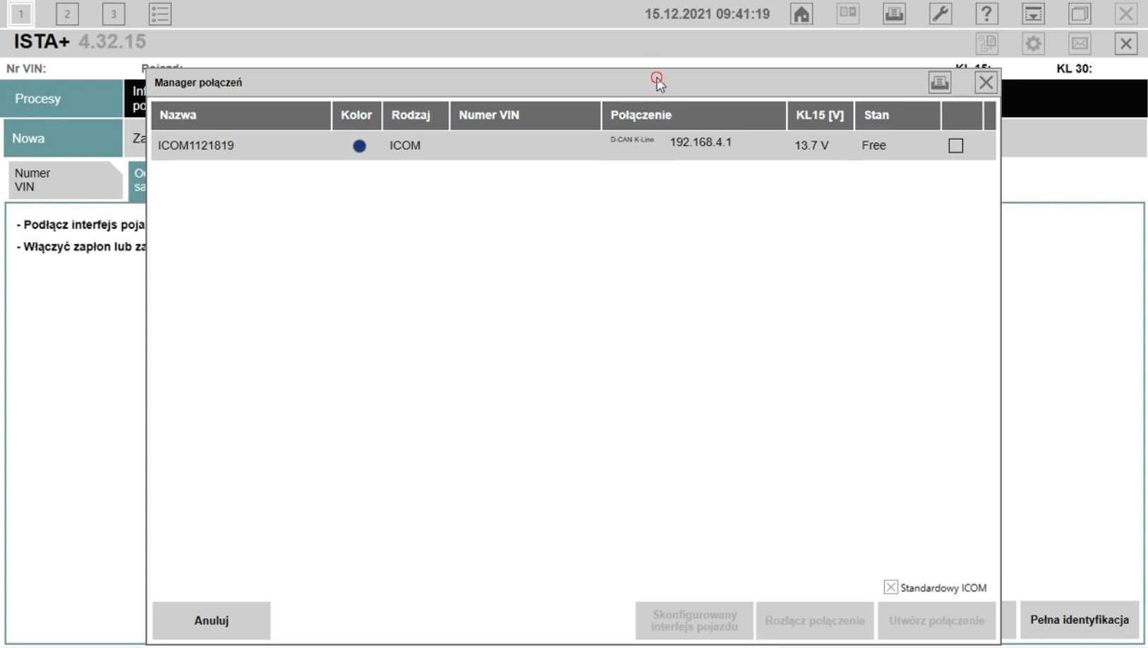 Przygotowany dysk BMW ICOM ISTA+ 4.39.2 Polska/ESYS/INPA/NCS