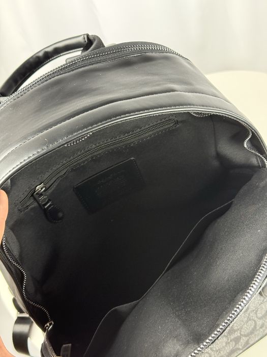 Чоловічий рюкзак Coach шкіряний