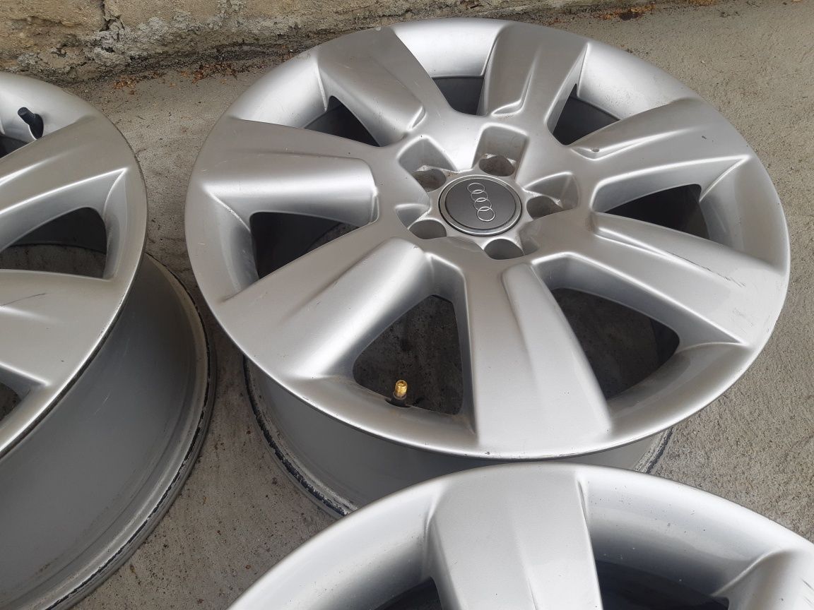 4 oryginalne alufelgi audi 5x112 17"