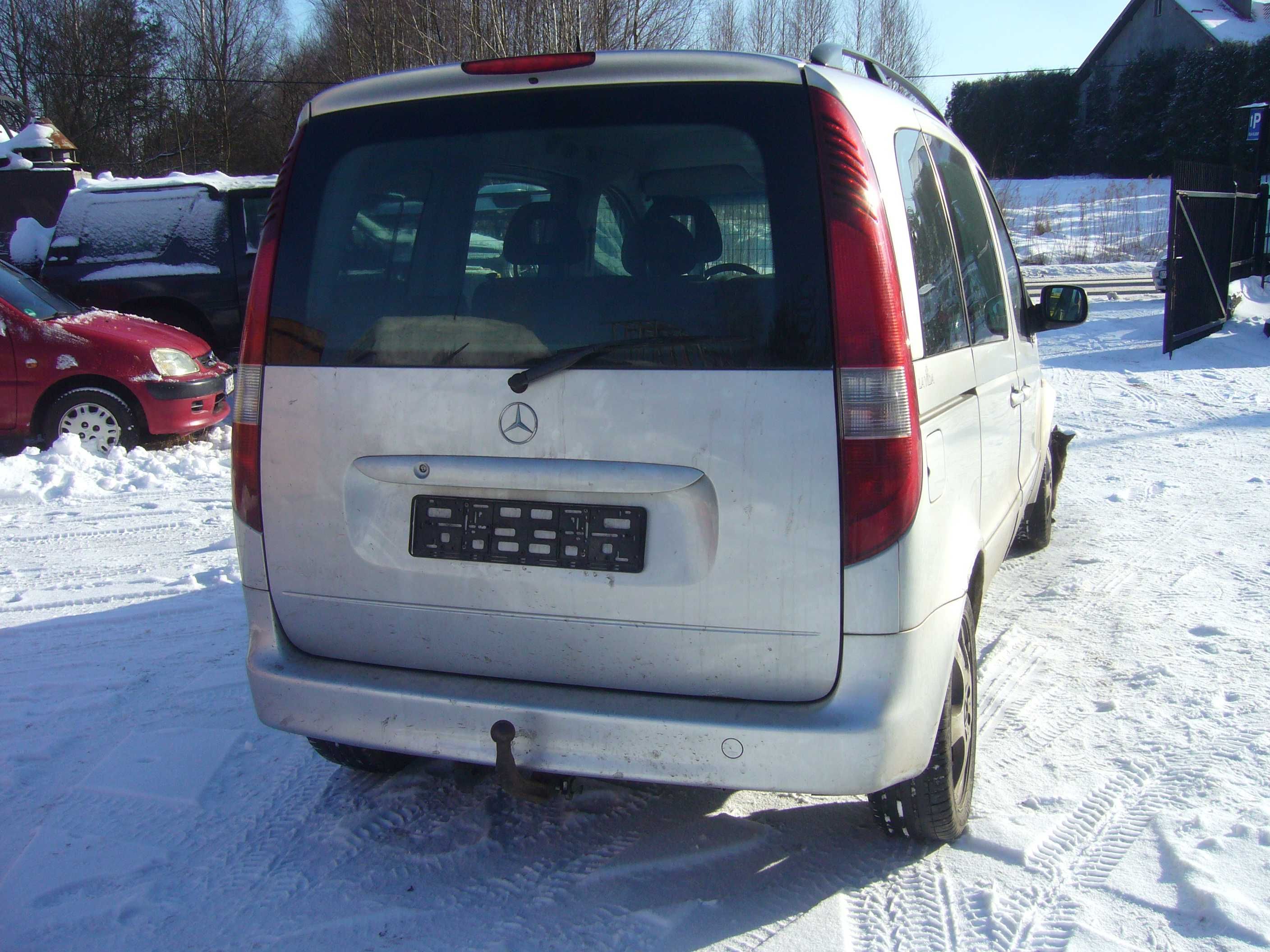 Mercedes Vaneo 1.9i, Lack : 9744, klapa tylna