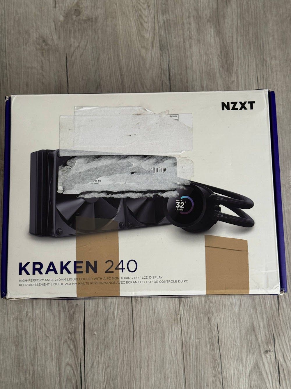 Система рідинного охолодження NZXT Kraken 240 LCD (RL-KN240-B1)