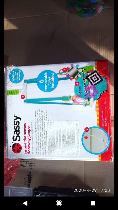 Skoczek Sassy dla dziecka