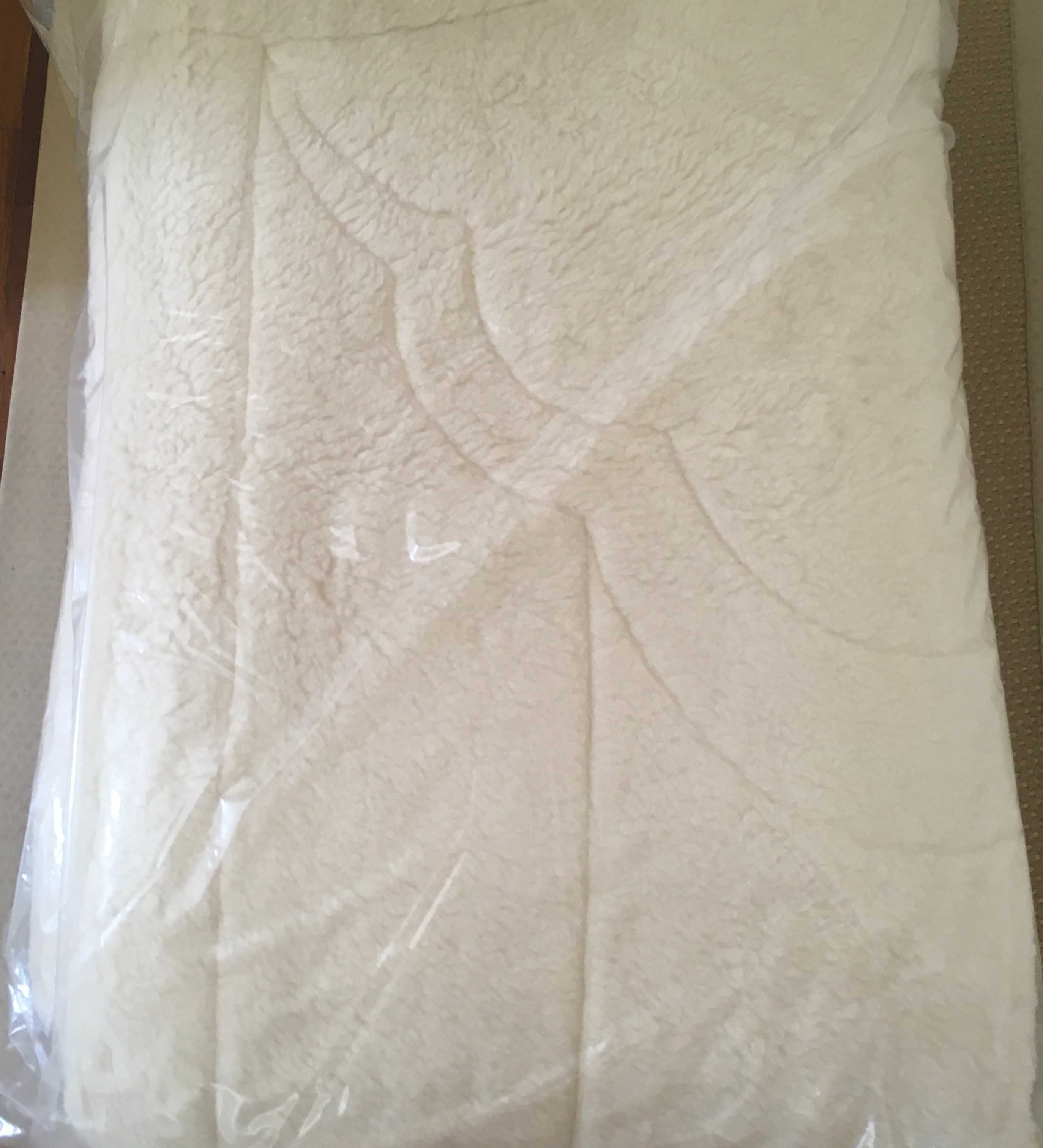 Cobertor Lã Merino, 100% lã virgem,usado 1 vez