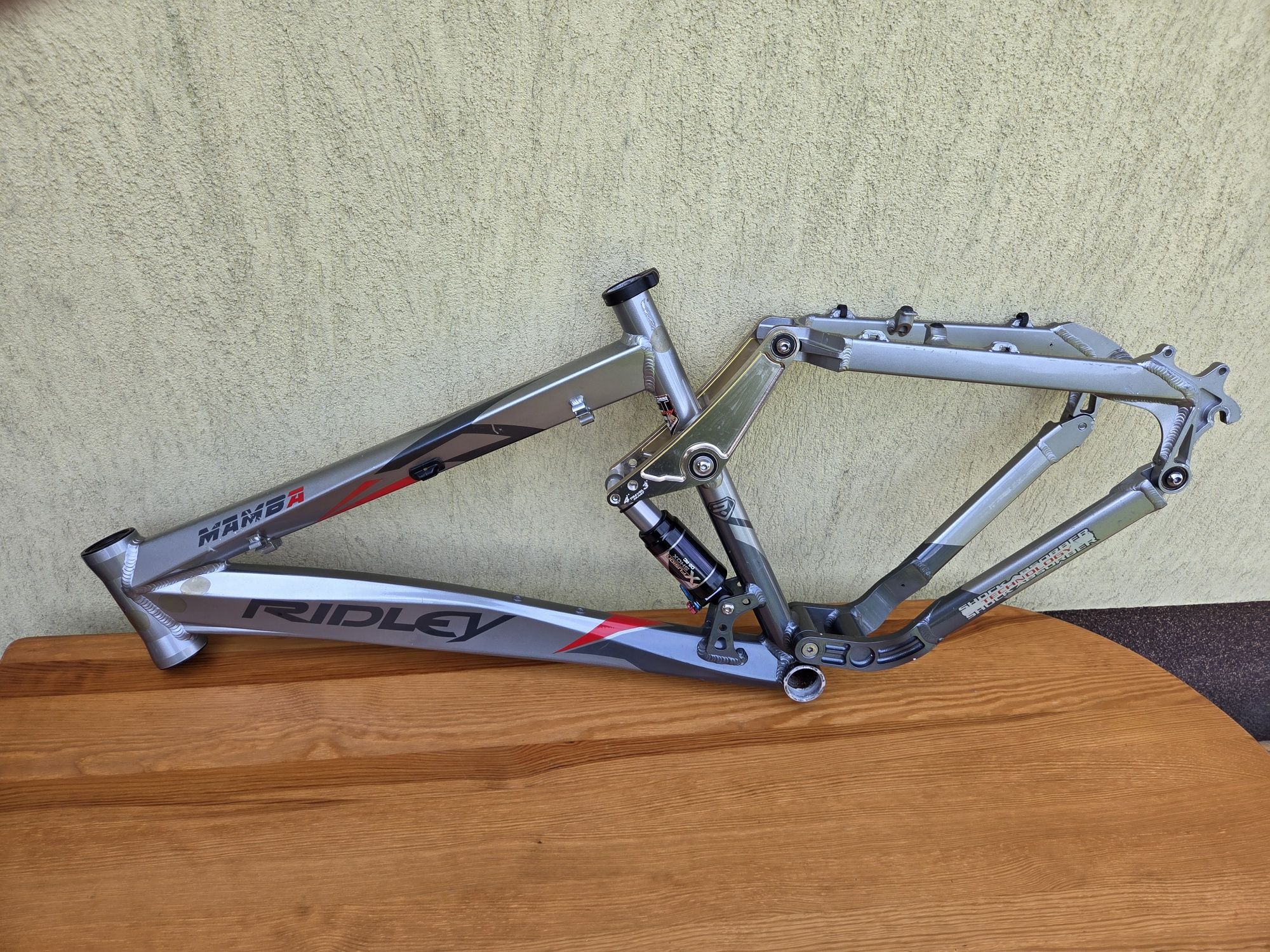 Frameset full Ridley Mamba 17" retro mtb XC czy coś ostrzejszego?