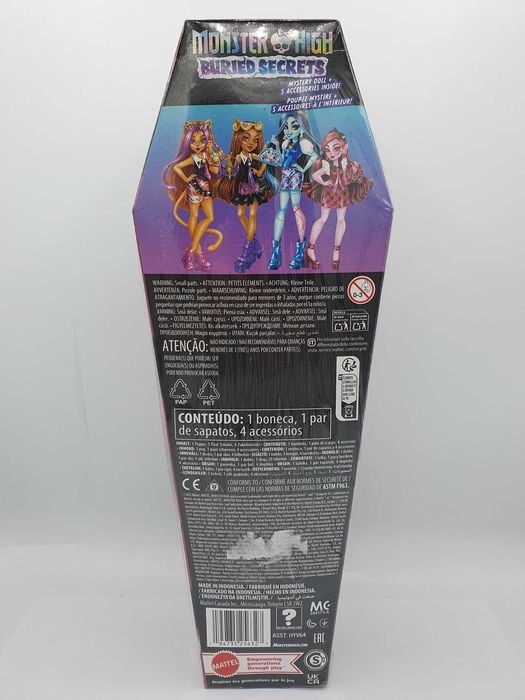 Lalka Monster High Ukryte sekrety i akcesoria