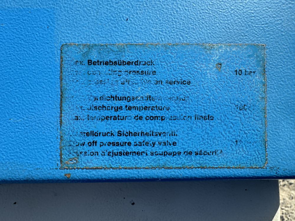 Kompresor śrubowy, sprężarka  Demag Sprint 016, 11kw ,10 bar,1600l/min