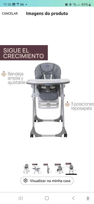 Chicco polly magic relax! NOVA cadeira da papa