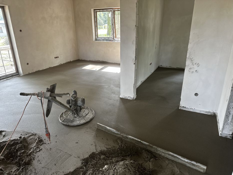 Posadzki wylewki maszynowe podbeton styrobeton