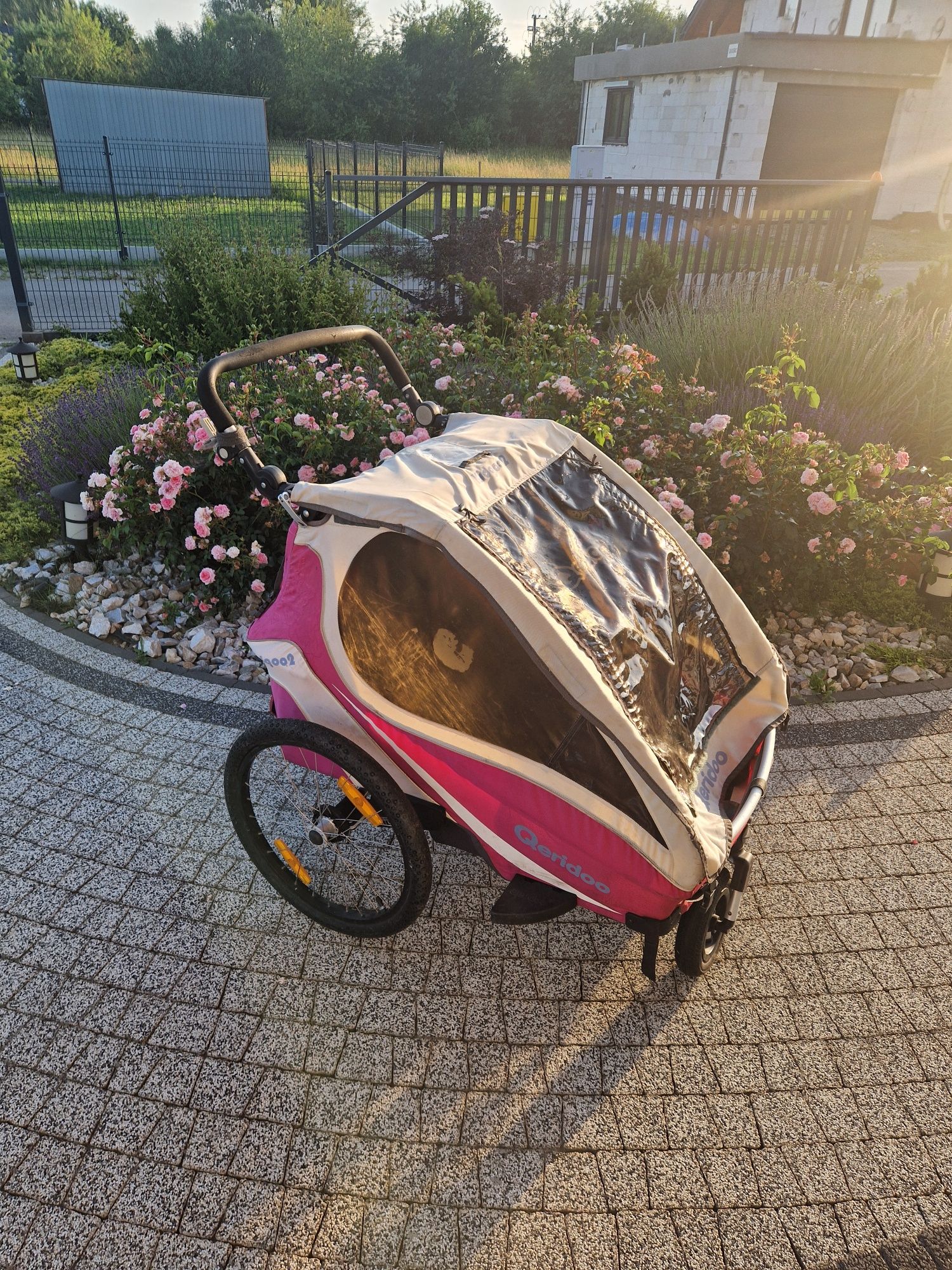 Przyczepka rowerowa qeridoo kidgoo 2