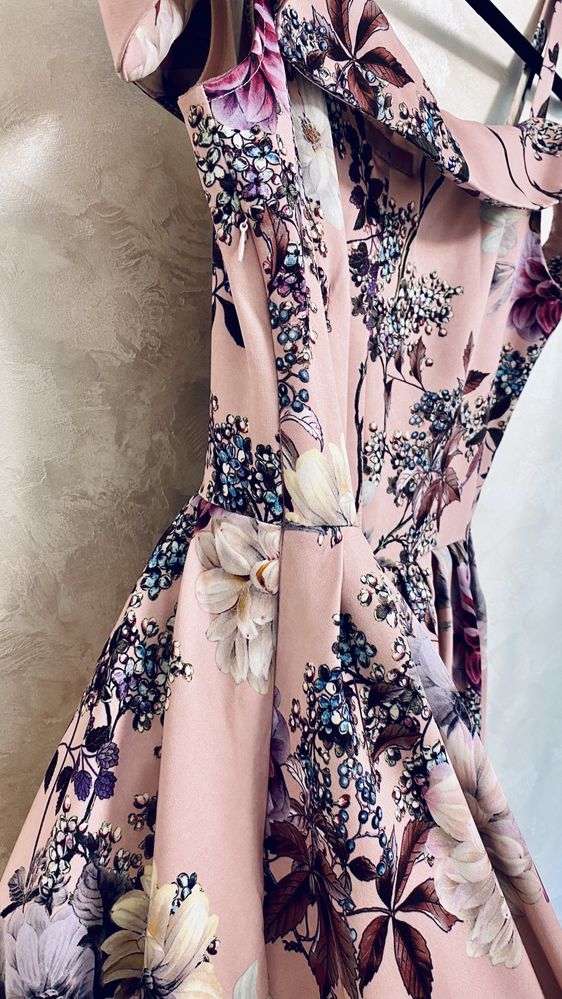 Квіткова вечірня сукня Gepur