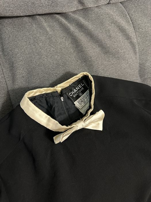 Винтажное платье Chanel 80-90x