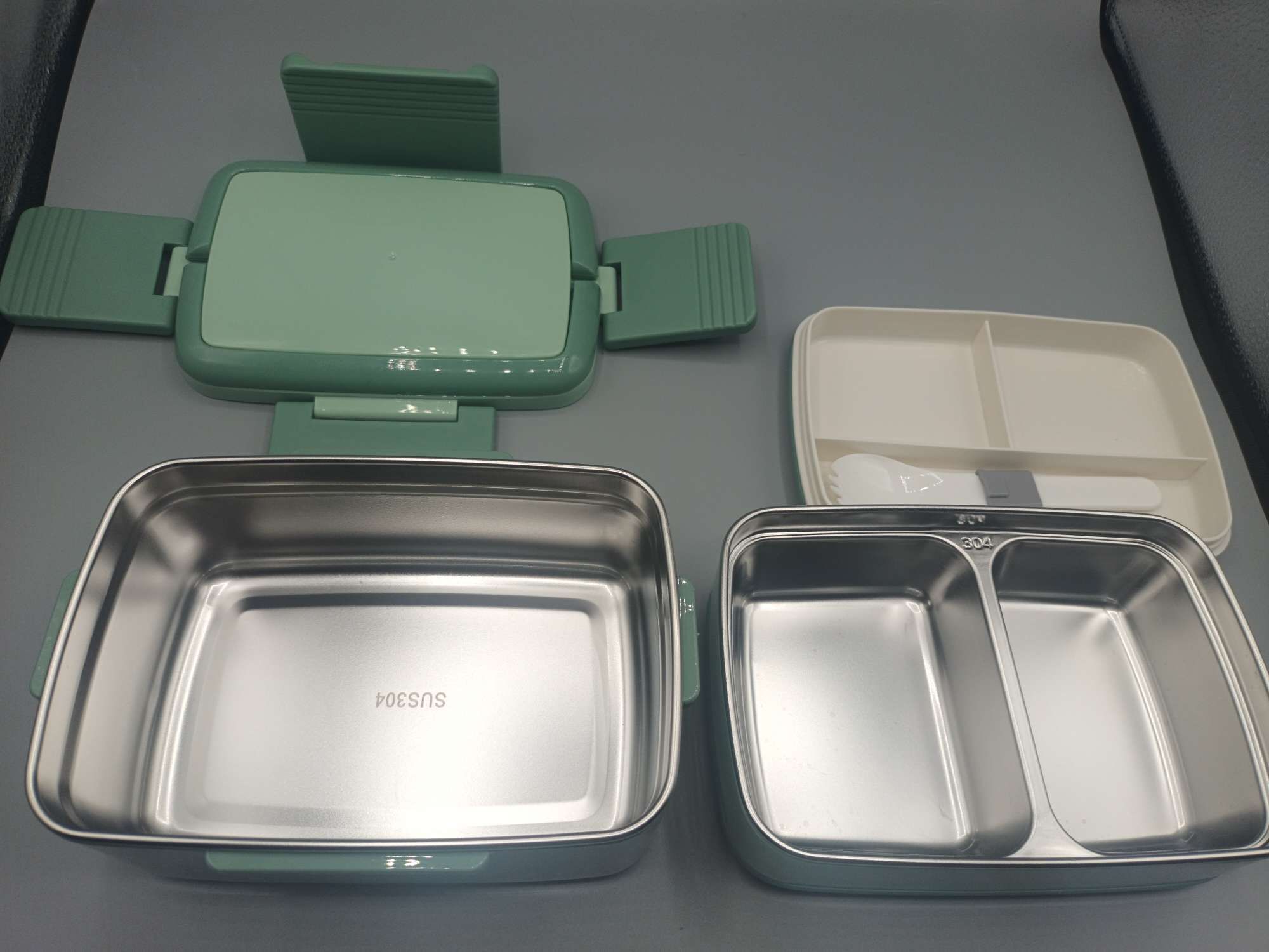 WayEee Bento Box, pudełko na lunch, pojemność 1500 ml nie zawiera BPA