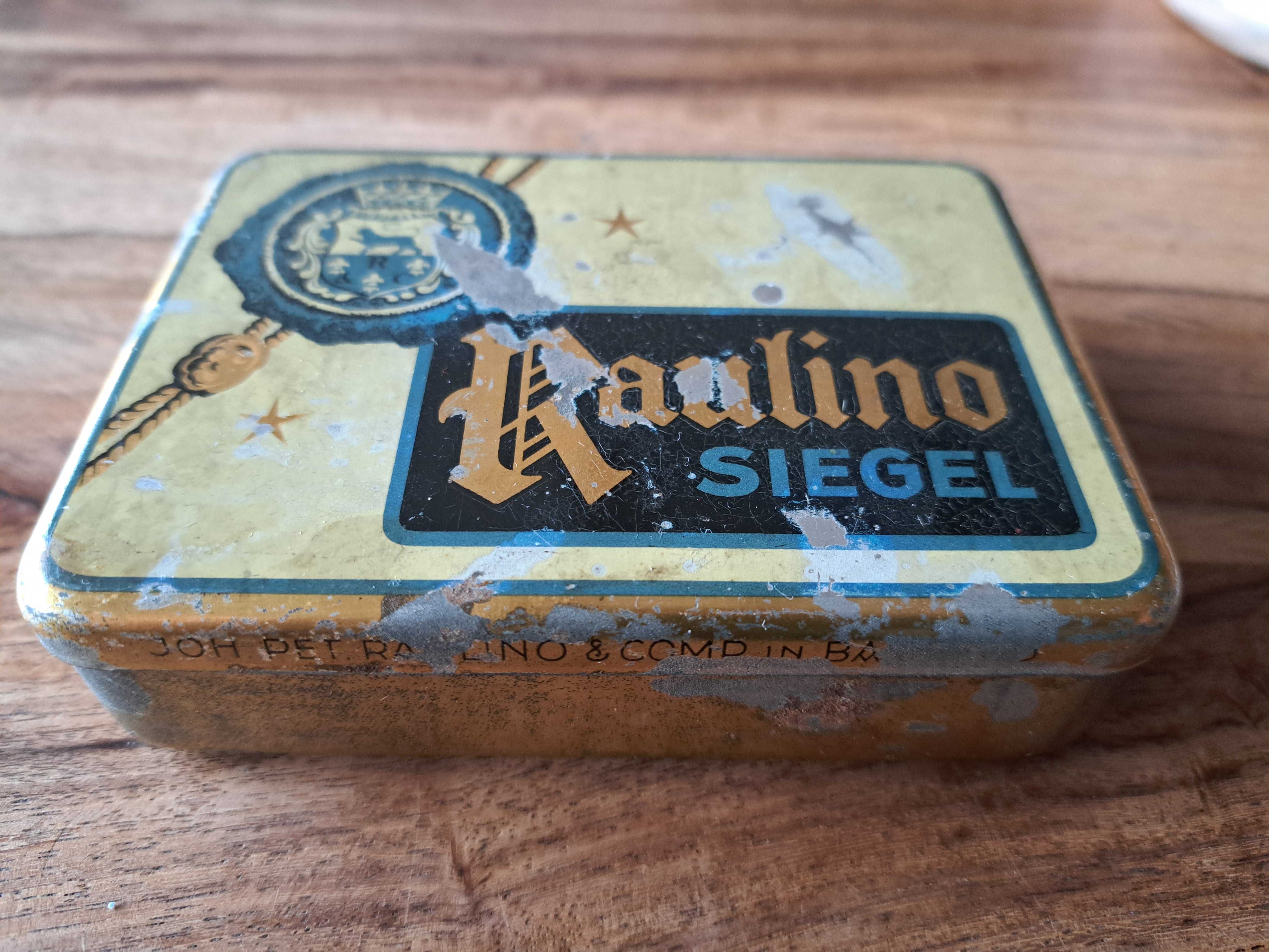 Raulino Siegel pudełko pojemnik na papierosy 1920
