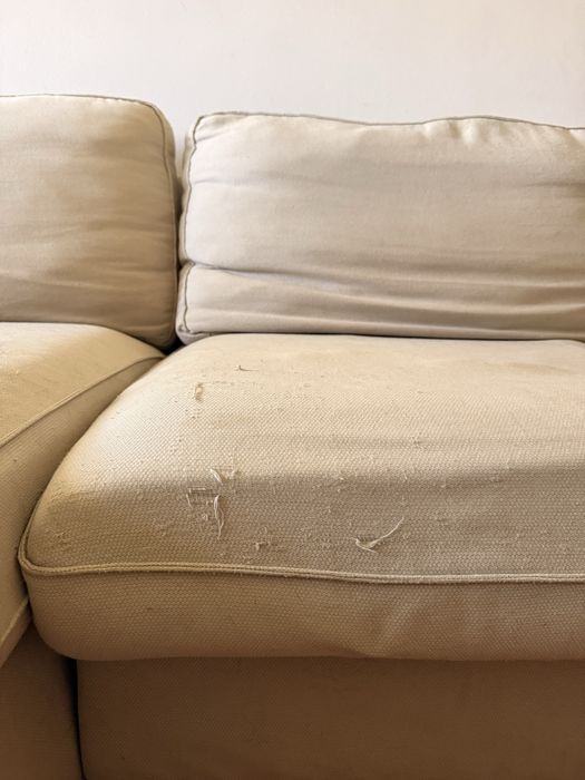 Sofa creme 310x90